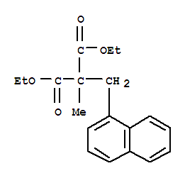 diethyl methyl(naphthalen-1-ylmethyl)propanedioate