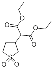 2-(1,1-DIOXO-TETRAHYDRO-1LAMBDA6-THIOPHEN-3-YL)-MALONIC ACID DIETHYL ESTER molecular structure