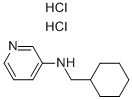 CYCLOHEXYLMETHYL-PYRIDIN-3-YL-AMINE DIHYDROCHLORIDE molecular structure