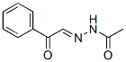 ACETIC ACID (2-OXO-2-PHENYLETHYLIDENE)HYDRAZIDE molecular structure