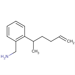 Benzenemethanamine, N-(1-methyl-4-pentenyl)- molecular structure