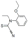 O-FORMOPHENETIDIDE,1-CYANO-N-ETHYLTHIO- molecular structure