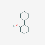 2-cyclohexylcyclohexan-1-ol molecular structure