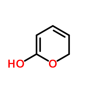 2H-pyran-6-ol molecular structure