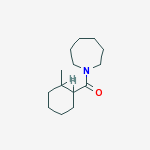 azepan-1-yl(2-methylcyclohexyl)methanone molecular structure