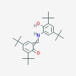 (6Z)-2,4-di-tert-butyl-6-{[(3,5-di-tert-butyl-2-hydroxyphenyl)amino]methylidene}cyclohexa-2,4-dien-1-one molecular structure