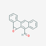 1a,11b-dihydrotetrapheno[5,6-b]oxirene-11-carbaldehyde molecular structure