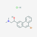 1-(9-bromophenanthren-3-yl)-2-(dimethylamino)ethanol molecular structure