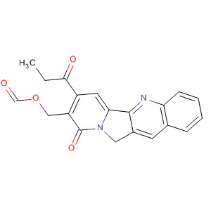 Indolizino[1,2-b]quinolin-9(11H)-one,8-[(formyloxy)methyl]-7-(1-oxopropyl)-