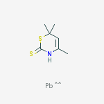 Lead;4,6,6-trimethyl-3h-1,3-thiazine-2-thione