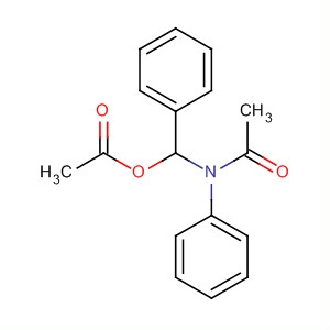 Acetamide, N-[(acetyloxy)phenylmethyl]-N-phenyl- molecular structure