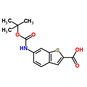 6-(tert-butoxycarbonylamino)benzothiophene-2-carboxylic acid