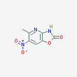 Oxazolo[4,5-b]pyridin-2(3H)-one, 5-methyl-6-nitro-