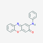 3H-Phenoxazin-3-one, 2-(phenylamino)-