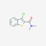3-chloro-N,N-dimethyl-1-benzothiophene-2-carboxamide