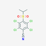 4-((ISOPROPYL)SULFONYL)-2,3,5,6-TETRACHLOROBENZONITRILE