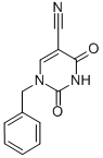 1-BENZYL-2,4-DIOXO-1,2,3,4-TETRAHYDRO-5-PYRIMIDINECARBONITRILE molecular structure