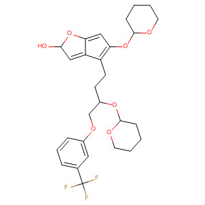 2H-Cyclopenta[b]furan-2-ol,hexahydro-5-[(tetrahydro-2H-pyran-2-yl)oxy]-4-[3-[(tetrahydro-2H-pyran-2-yl)oxy]-4-[3-(trifluoromethyl)phenoxy]butyl]-