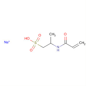 1-Propanesulfonic acid, 2-[(1-oxo-2-propenyl)amino]-, monosodiumsalt molecular structure
