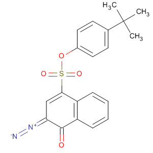 1-Naphthalenesulfonic acid, 3-diazo-3,4-dihydro-4-oxo-,4-(1,1-dimethylethyl)phenyl ester molecular structure