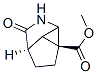 1-AZACYCLOPROPA[CD]PENTALENE-4A-1H-CARBOXYLIC ACID HEXAHYDRO-2-OXO-,METHYL ESTER,(2AR,2BR,4AS,4BS)- molecular structure