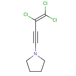 Pyrrolidine, 1-(3,4,4-trichloro-3-buten-1-ynyl)-