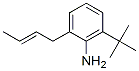 2-[(E)-2-Butenyl]-6-tert-butylbenzenamine molecular structure