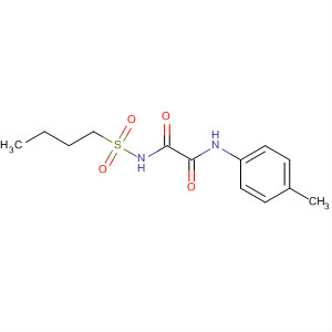 Ethanediamide, N-(butylsulfonyl)-N'-(4-methylphenyl)- molecular structure