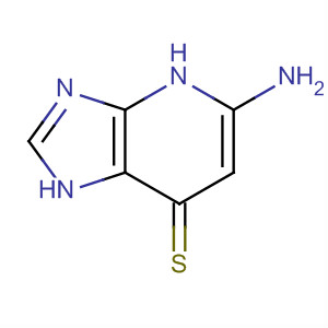 7H-Imidazo[4,5-b]pyridine-7-thione, 5-amino-1,4-dihydro- molecular structure