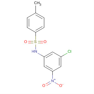 Benzenesulfonamide, N-(3-chloro-5-nitrophenyl)-4-methyl- molecular structure