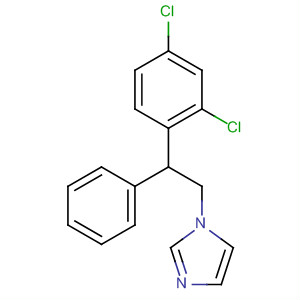 1H-Imidazole, 1-[2-(2,4-dichlorophenyl)-2-phenylethyl]- molecular structure