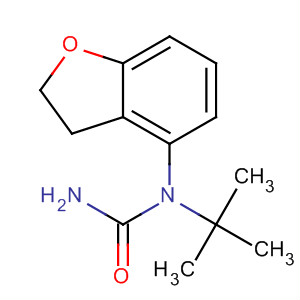 Urea, N-(2,3-dihydro-4-benzofuranyl)-N-(1,1-dimethylethyl)- molecular structure