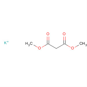 Propanedioic acid, dimethyl ester, ion(1-), potassium