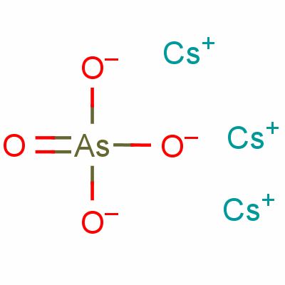 CESIUM ARSENATE molecular structure