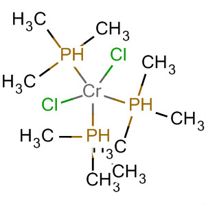 Chromium, dichlorotris(trimethylphosphine)- molecular structure