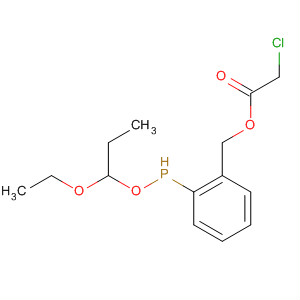 Acetic acid, chloro-, (ethoxypropoxyphosphinyl)phenylmethyl ester