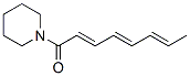 1-[(2E,4E,6E)-1-Oxo-2,4,6-octatrienyl]piperidine molecular structure