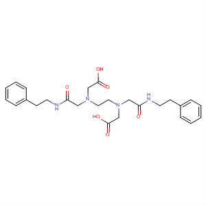 Glycine, N,N'-1,2-ethanediylbis[N-[2-oxo-2-[(2-phenylethyl)amino]ethyl]- molecular structure