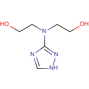 Ethanol, 2,2'-(1H-1,2,4-triazol-3-ylimino)bis- molecular structure