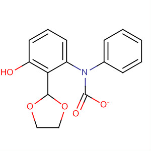 Phenol, 2-(1,3-dioxolan-2-yl)-, phenylcarbamate molecular structure