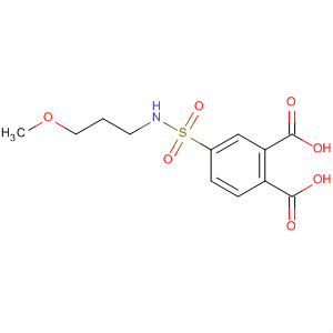 1,2-Benzenedicarboxylic acid, 4-[[(3-methoxypropyl)amino]sulfonyl]-
