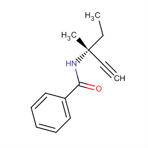 Benzamide, N-(1-ethyl-1-methyl-2-propynyl)-, (R)- molecular structure