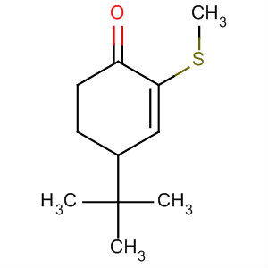2-Cyclohexen-1-one, 4-(1,1-dimethylethyl)-2-(methylthio)-