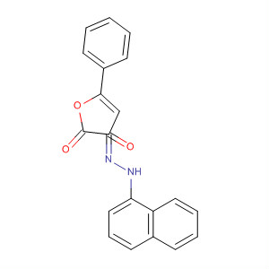 2,3-Furandione, 5-phenyl-, 3-(1-naphthalenylhydrazone)