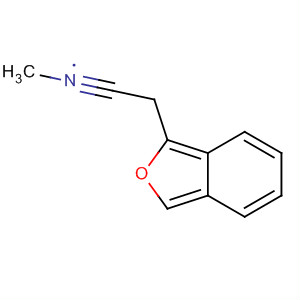 2-Benzofuranacetonitrile, 3-methyl- molecular structure