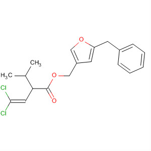 3-Butenoic acid, 4,4-dichloro-2-(1-methylethyl)-,[5-(phenylmethyl)-3-furanyl]methyl ester