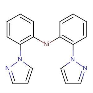 Nickel, bis[2-(1H-pyrazol-1-yl)phenyl]- molecular structure
