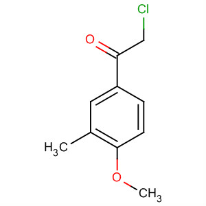 Ethanone, 2-chloro-1-(4-methoxy-3-methylphenyl)- molecular structure