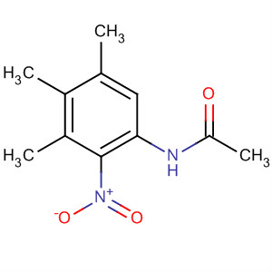 Acetamide, N-(3,4,5-trimethyl-2-nitrophenyl)- molecular structure