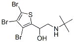 2-tert-Butylamino-1-(3,4,5-tribromo-2-thienyl)ethanol molecular structure